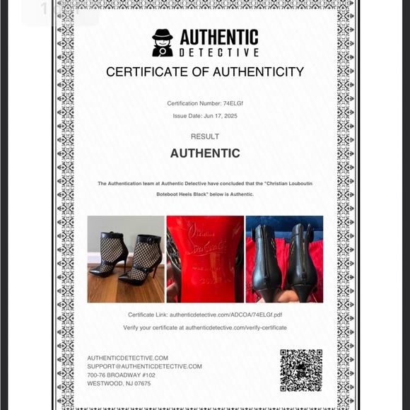 Christian Louboutin Boteboot 100 ankle boots mesh accents.size 36.5 authentic - Picture 16 of 16
